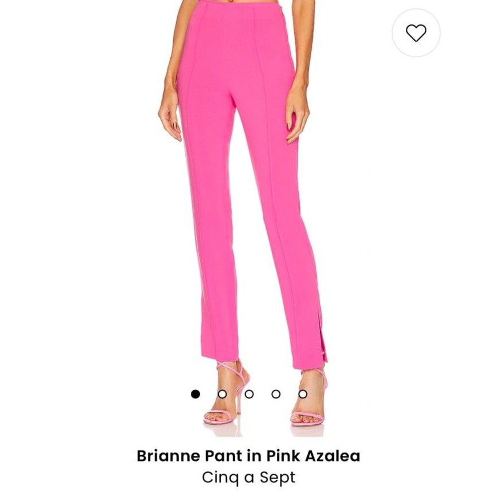 Cinq a Sept  Brianne Pant in Pink Azalea NWT